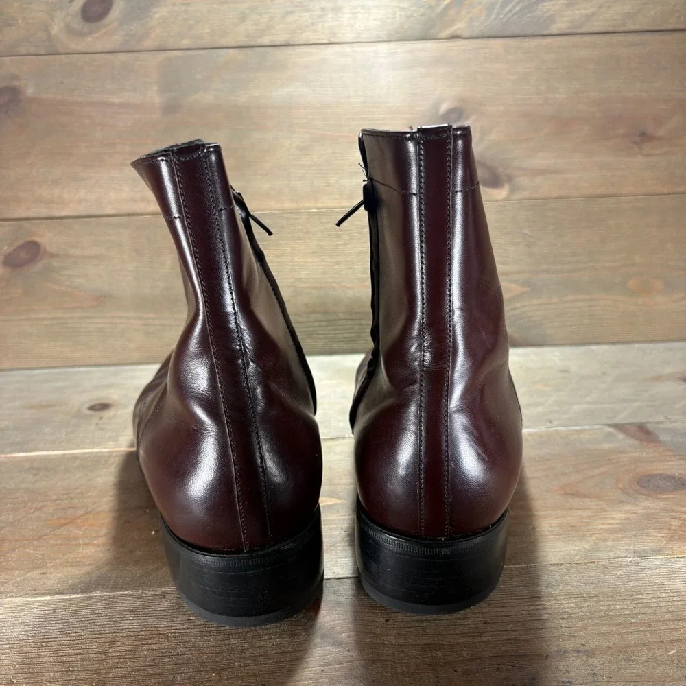 Florsheim Imperial Mens size 9.5 wide EEE shoes brown Leather Dress Boots